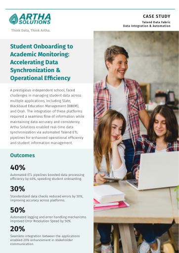 Talend Automated ETL Pipelines for Student Onboarding