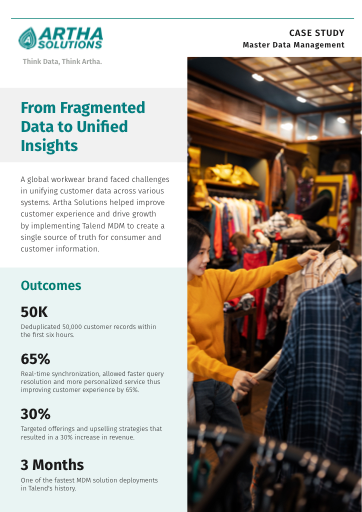 Talend MDM Implementation for Unified Customer Insights