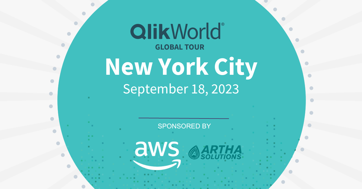 Artha Solutions Silver Sponsor for QlikWorld New York - Events & News