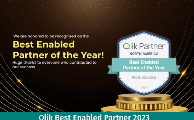 Artha Solutions Awarded Qlik’s Best Enabled Partner of the Year 2023