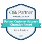 Qlik Named Artha Solutions as the North America Partner Customer Success Champion