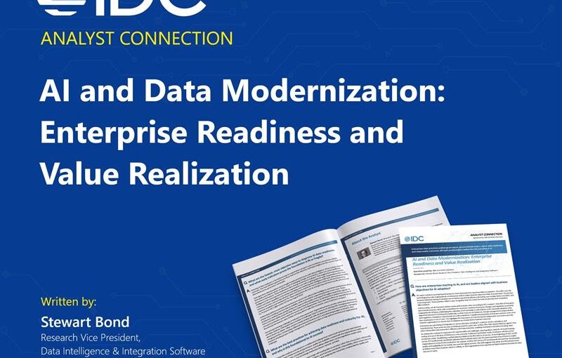 AI and Data Modernization: Enterprise Readiness and Value Realization