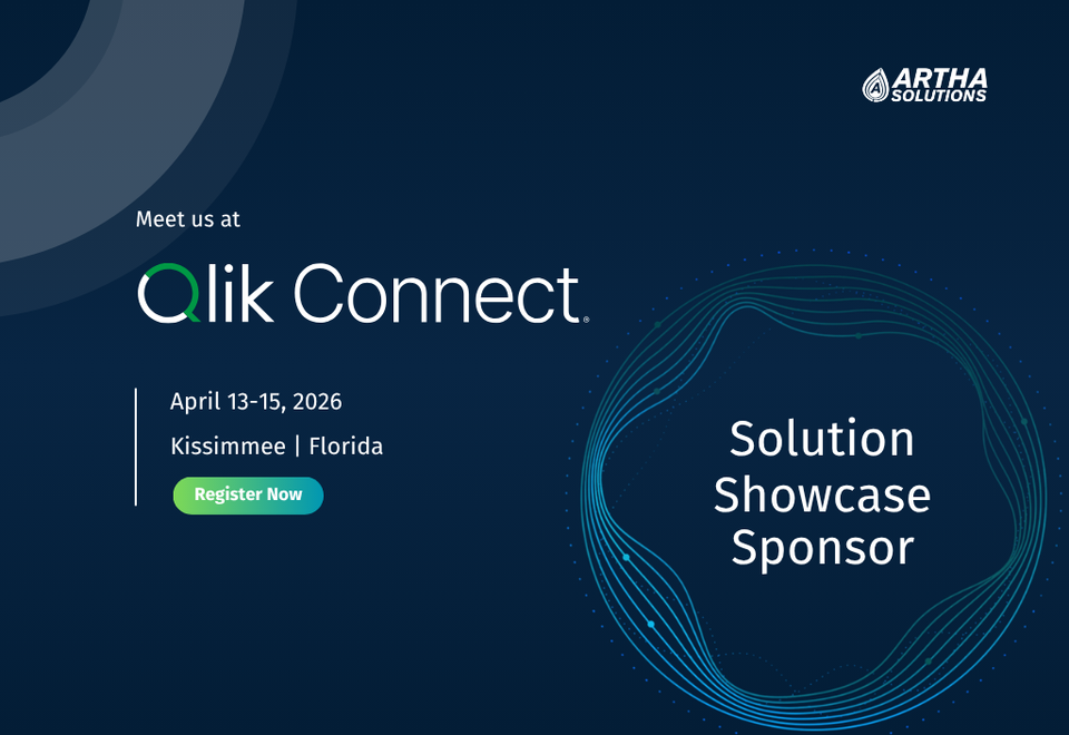 Artha Solutions Proud Sponsor of Qlik Connect 2026